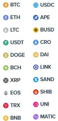 stake対応の暗号通貨